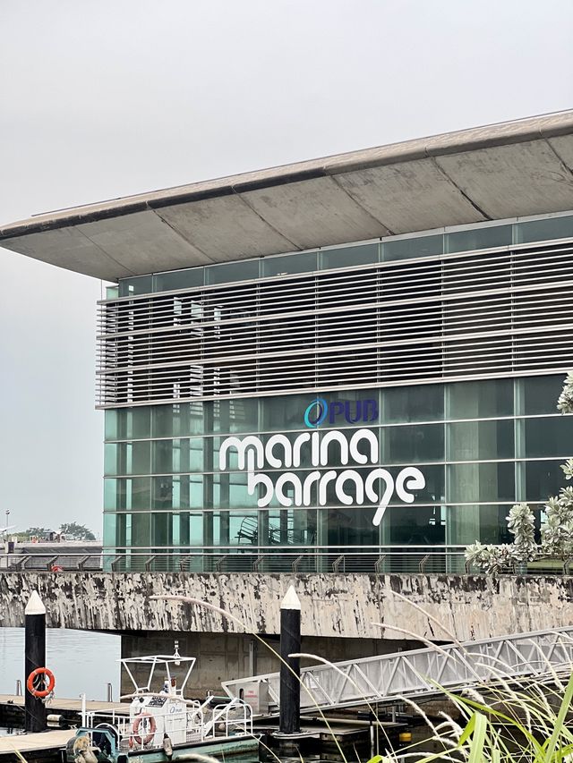 Marina barrage หลังคาสีเขียวของสิงคโปร์ 💚