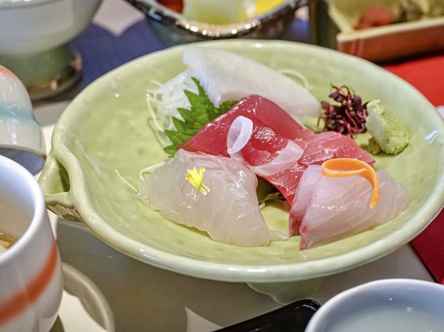 會席料理初體驗，白濱夕陽見一面