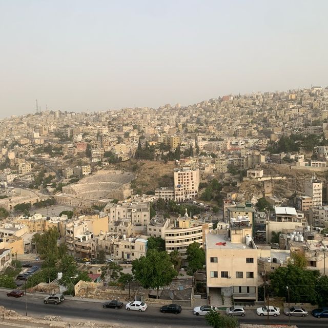 🇯🇴Amman Citadel Beautiful City view 😍