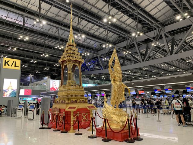 タイ　タイ観光　スワンナプーム国際空港に行ってきた！