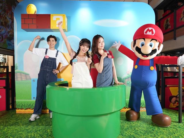 巨型MARIO大水管 登陸旺角T.O.P 