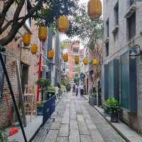 YongQingFang - Old Buildings with shops and food