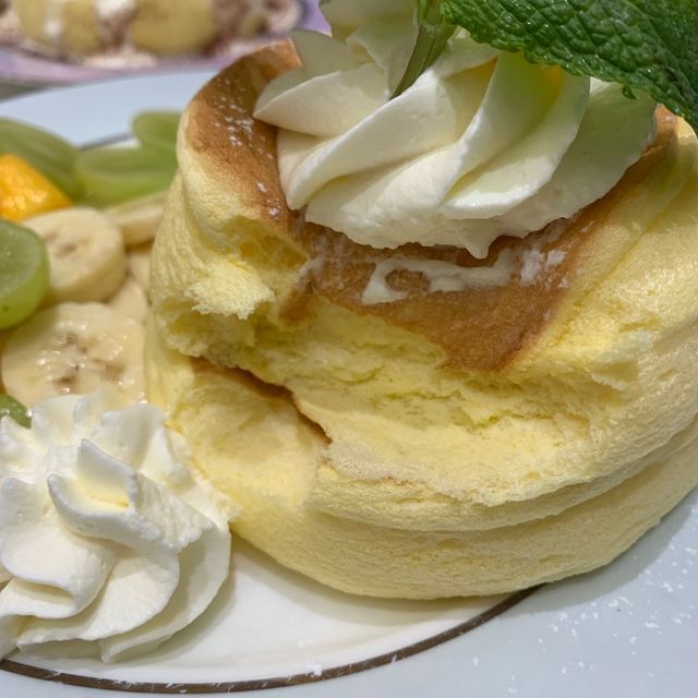 🥞深圳美食｜ 低糖低脂Fluffy Pancake松小芙鬆餅 (梳乎厘班戟)