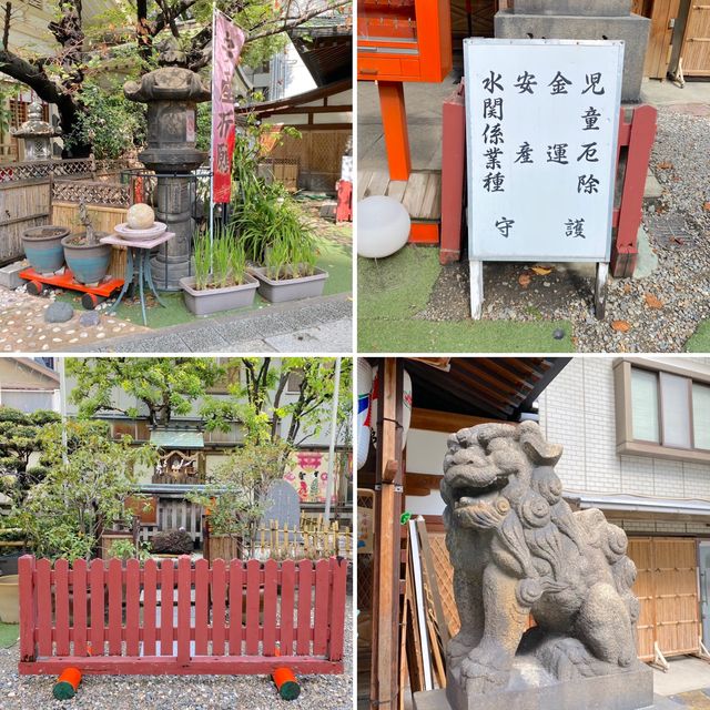 大阪駅近！お初天神境内末社の水天宮・金刀比羅宮
