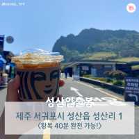 여행카드뉴스로 보는 뚜벅이 제주도 2박 3일 코스