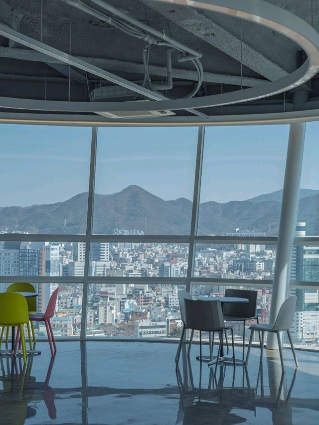광주시내를 한눈에 볼 수 있는 "사직공원전망대 "