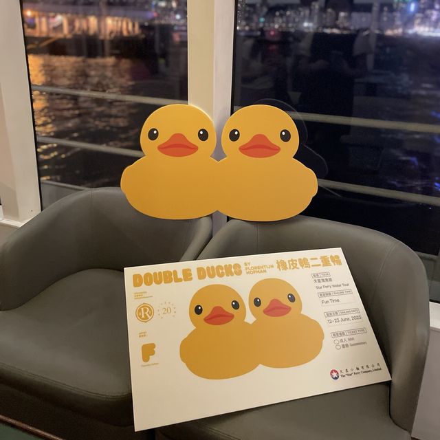 第一次登上 #天星鴨仔團🐤🐤 出發睇鴨仔！
