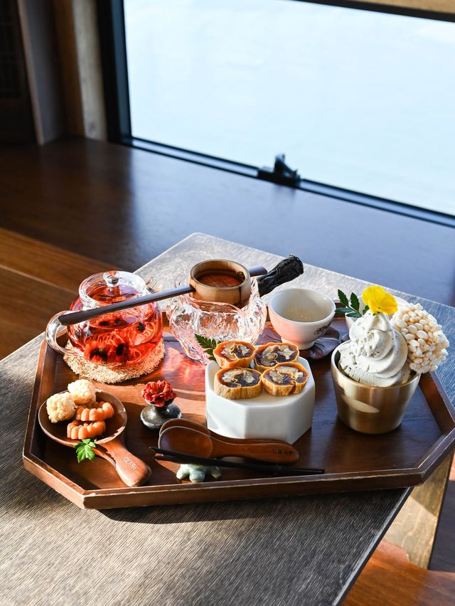 【 仁川 / 永宗島 】オーシャンビューの伝統茶やお菓子が楽しめるカフェ