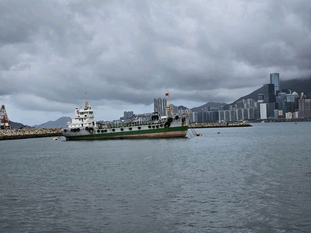 土瓜灣海旁的海心公園