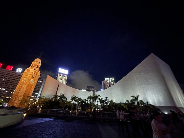 tsim tsha tsui waterfront จุดชม symphony of light 