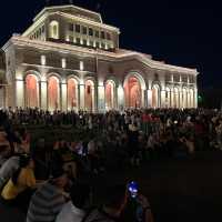 Charming city center of Yerevan