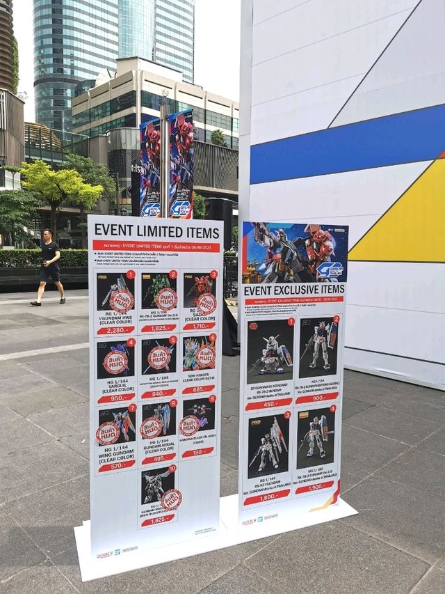 GUNDAM docks at Thailand 