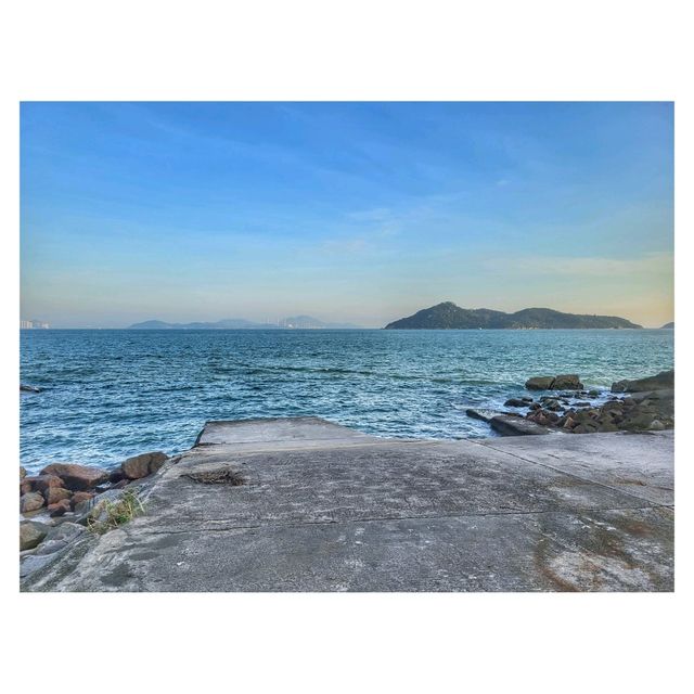 週末坪洲遊。南灣村