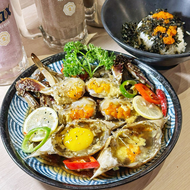 美味😍醬油蟹🦀蜂蜜🍯牛油🧈炸雞🍗