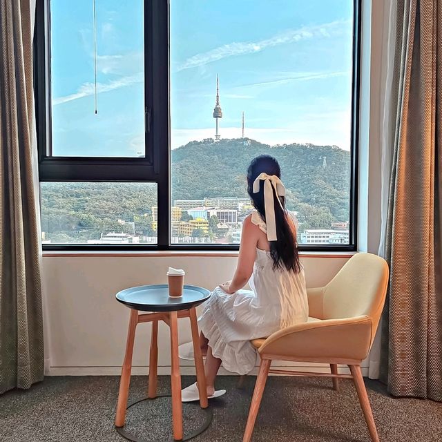 발렌타인데이! 남산타워뷰 가성비호텔 L7명동