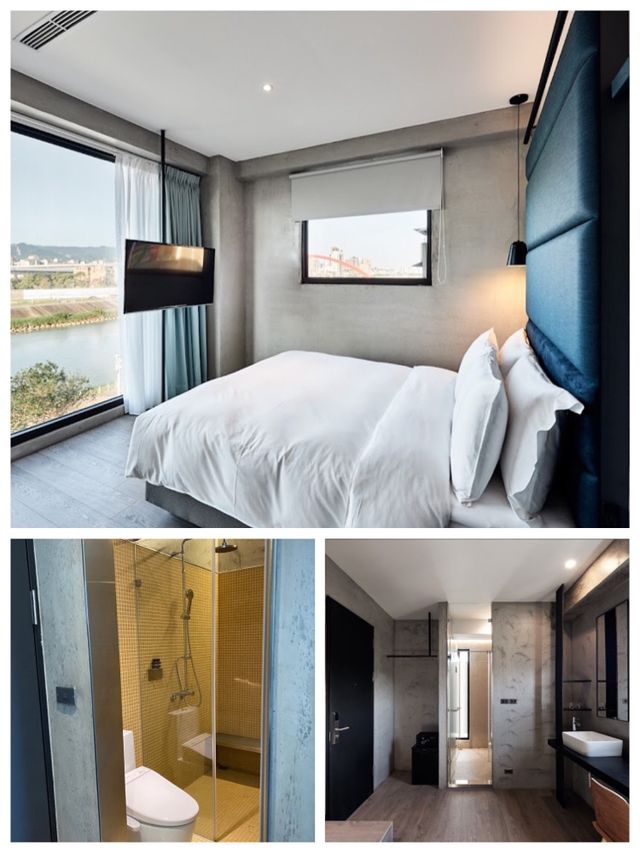 「臺北酒店，舒適住宿」📍 Waterfront Hotel 松河璞旅