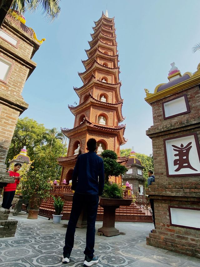 The most stunning Pagoda in Hanoi🇻🇳