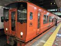 福岡県。福岡市『博多駅』から北九州市『門司港駅』を結ぶ『特急きらめき』