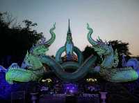 ชมพญานาคเรืองแสง @วัดป่าภูปัง