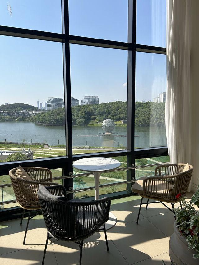 동탄 호수가 보이는 “라크드미엘”☕️🩵