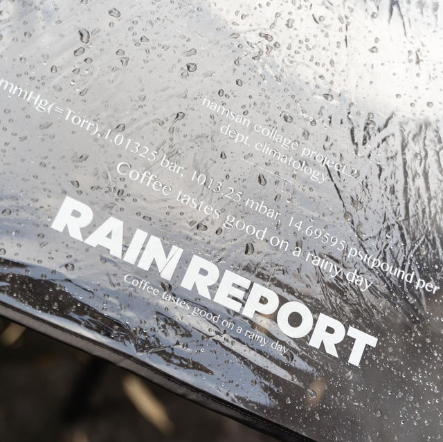 Rain Report Cafe, Seoul