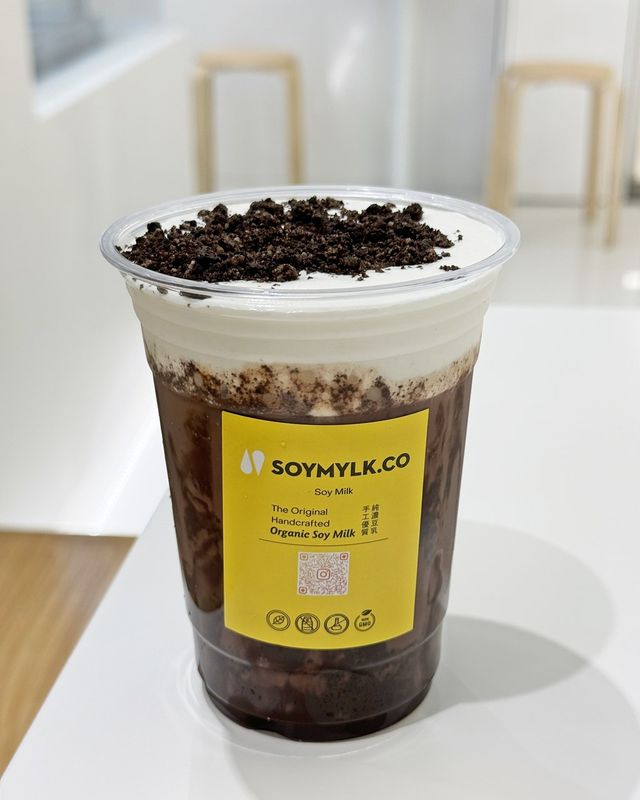 全港首創豆奶蓋 