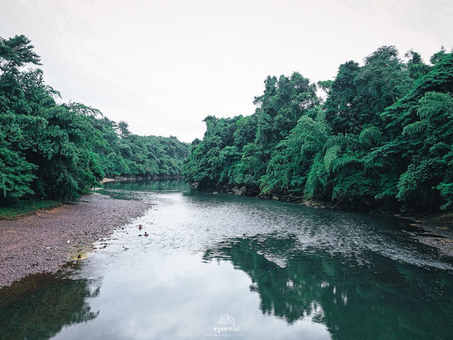 เที่ยวทองผาภูมิ ดูสายหมอกในฤดูฝน