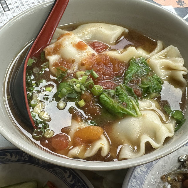 北投非吃不可的美食（山西刀削蕃茄牛肉麵）