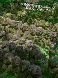 千二百体の羅漢さんに癒やされたい！そんな時は【愛宕念仏寺】