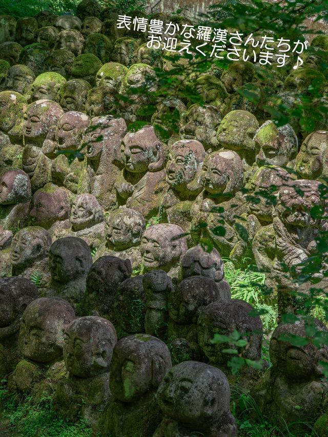 千二百体の羅漢さんに癒やされたい！そんな時は【愛宕念仏寺】