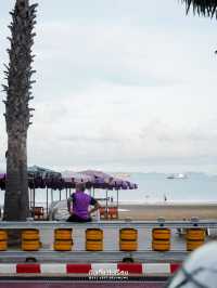 สัมผัสความสงบยามเช้าที่หาดพัทยา
