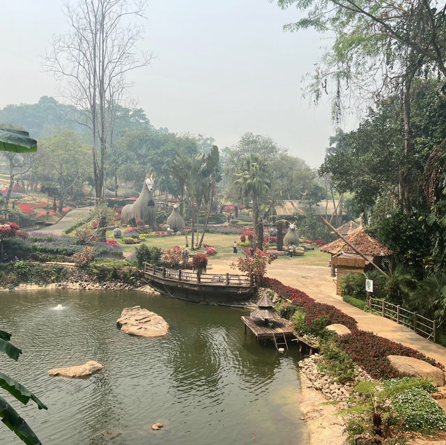 🌺สวนรุกขชาติแม่ฟ้าหลวง...สวนกุหลาบพันปี🌺