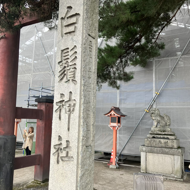 【琵琶湖の中に立つ鳥居】滋賀県の名勝・白鬚神社