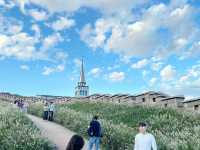 Secret local spot to watch sunset nearby Dongdaemun Design Plaza 