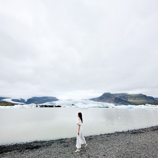 冰島景點🇮🇸人生要看一次冰川🩵