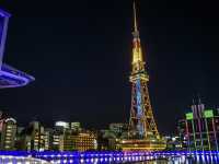 名古屋浪漫夜景｜名古屋電視塔🌜💕