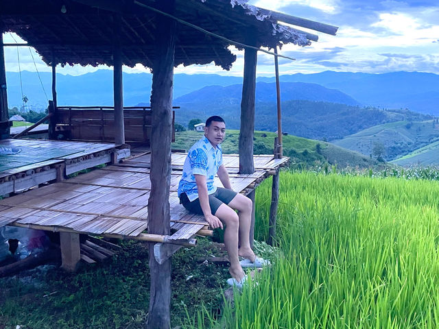 นาขั้นบันไดป่าบงเปียง เชียงใหม่🌾🌿