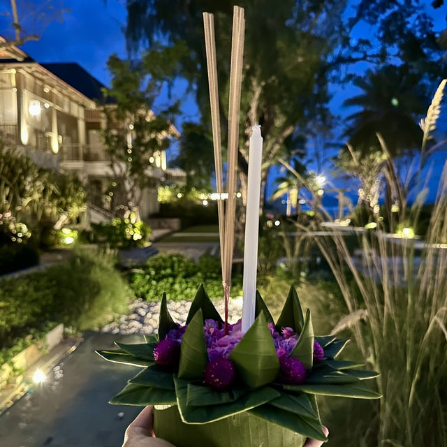 ลอยกระทงหัวหินปีนี้ … ที่เขาเต่า🍂