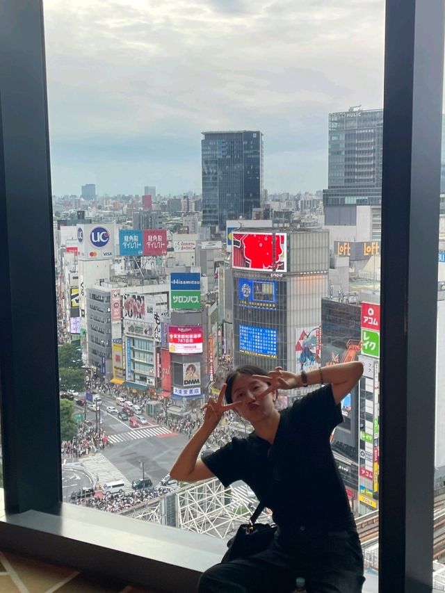 수많은 사람들이 지나다니는 시부야 스크램블 포토스팟 정리💫