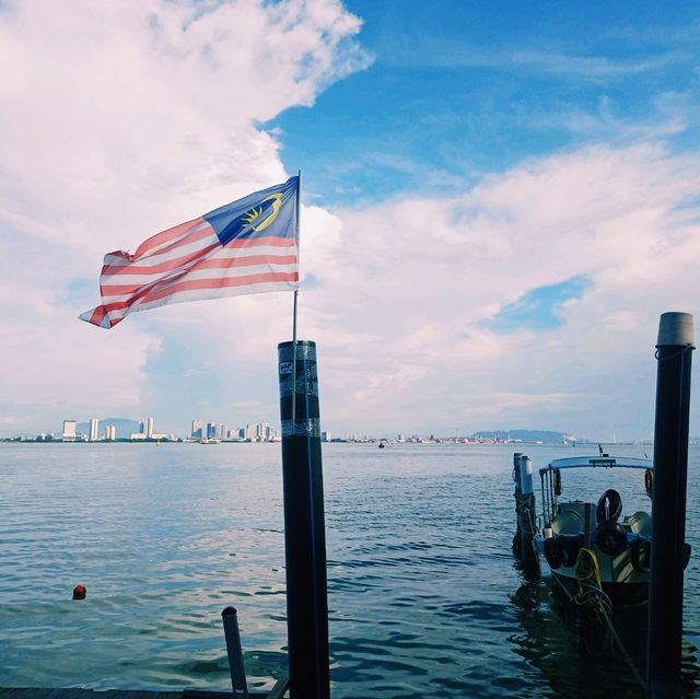 馬來西亞檳城喬治城著名標誌性景點:姓周橋Chew Jetty，拍照📸打卡好去處