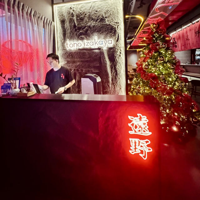 Weekend gateway at Tono Izakaya