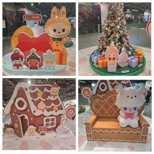 Lcx Pop Mart泡泡萌粒過聖誕展覽參觀的個人感受