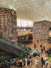 【韓国】ソウル🇰🇷星の庭🌌巨大図書館