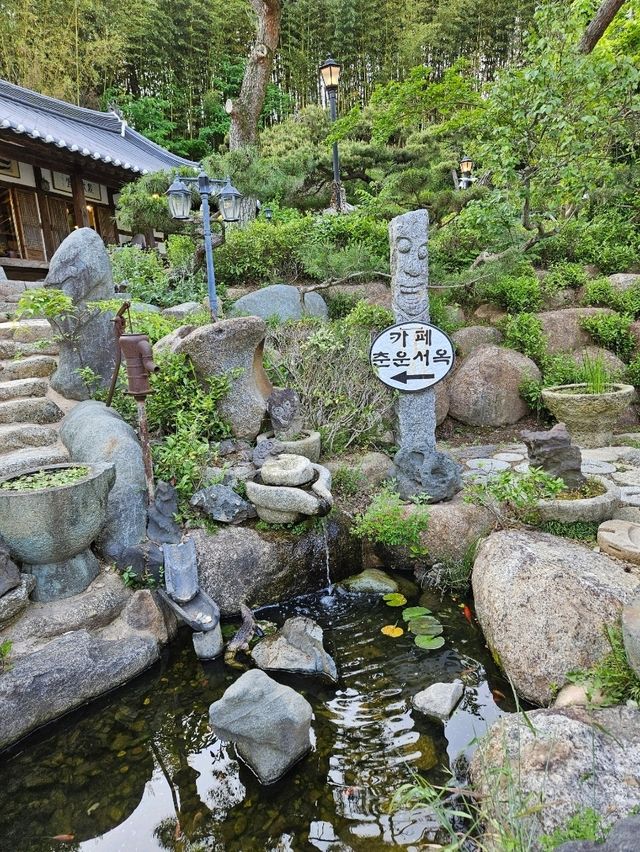 ⛰️숲속에 있는 독특한 한옥 카페🇰🇷☕