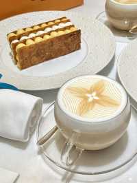Luxury cafe by LOUIS VUITTON