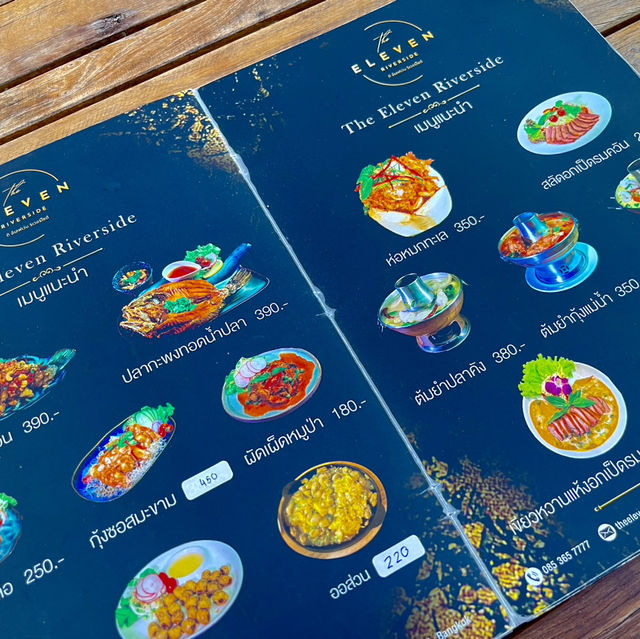 ร้านอาหารเปิดใหม่ ริมแม่น้ำ The Eleven Riverside 