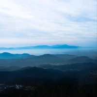 韓國大邱_ 必訪 팔공산 케이블카八公山纜車_享受楓紅黃杏 山巒間