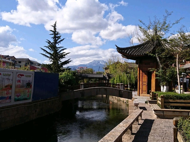 雲南麗江古城，風光如畫的中國四大古鎮之一