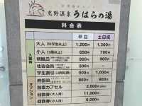 Uharanoyu ออนเซ็นธรรมชาติ เมืองโกเบ