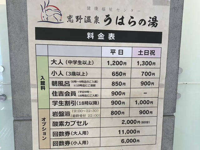 Uharanoyu ออนเซ็นธรรมชาติ เมืองโกเบ